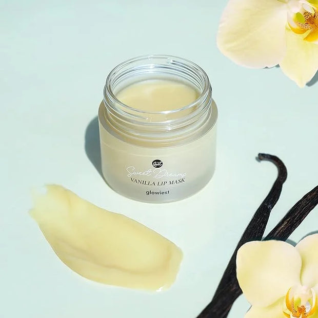 Sweet Dreams Collagen Glow Gold Eye Masks under eye patches for puffy eyes + Sweet Dreams Vanilla Lip Mask - Product Image