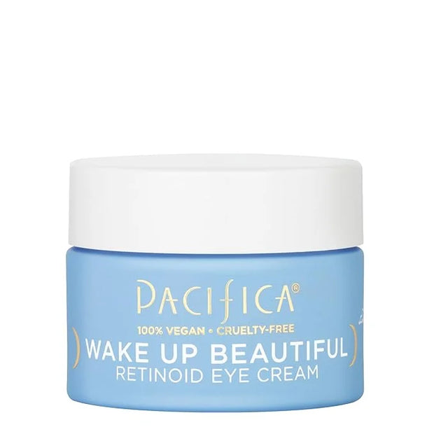 Pacifica Wake Up Beautiful Retinoid Eye Cream – Anti-Aging Under Eye Cream for Fine Lines & Wrinkles, Infused w/ Retinoid,...