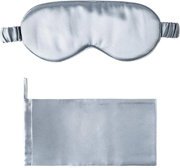 Silk Sleep Mask Light Blocking Luxury 19mm Silk Eye Mask 100% Mulberry Eye Cover Blindfold Ultra Soft Light and Comfy Anti...