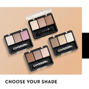 COVERGIRL - Eye Enhancers 3-Kit Eyeshadow, silky, sheer formula, double ended applicator, 100% Cruelty-free - Product Image