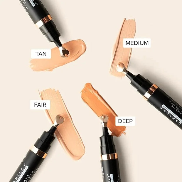DRMTLGY Luminous Eye Corrector SPF 41, Under Eye Color Corrector for Dark Circles, Anti-Aging Tinted Eye Cream, Hydrating ...
