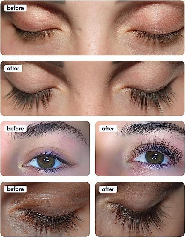 XL Lash and Brow Booster, Growth Serum with Eyelash and Eyebrow Enhancer, Promotes Stronger, Thicker, Healthier Lashes wit...
