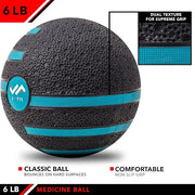 JFIT Medicine Exercise Ball with Dual Texture - Product Image