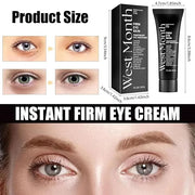 West Month Firming Eye Cream, Moisturizing Hydrating Eye Cream Area Anti Aging Fine Lines for Dark Circles, Crow's Feet, M...