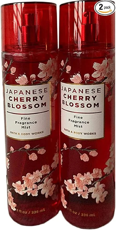 Japanese Cherry Blossom Fragrance Mist 8 oz (Set of 2) Packaging May Vary - Product Image