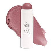 Julep Skip The Brush Cream to Powder Blush Stick - Muted Mauve - Blendable and Buildable Color - 2-in-1 Blush and Lip Make...