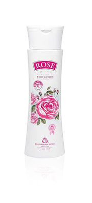 Bulgarian Rose Oil Moisturizing Body Care 3 Piece Gift Set - Natural Rose Body Lotion, Natural Rose Body Wash, Natural Ros...