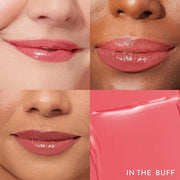 LAURA GELLER NEW YORK Jelly Balm Moisturizing Tinted Lip Balm - In the Buff - Hydrating Vitamin E - Semi-Shine Finish - Pr...