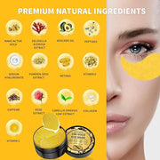 Under Eye Patches 70PCS, 24K Gold Eye Patches for Puffy Eyes Treatment, Under Eye Masks for Dark Circles and Puffiness, No...