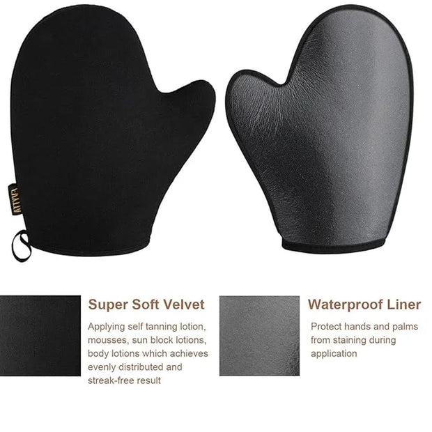 Tanning Mitts Self Tanner Mitt Applicator, EVYTTA Self Tanning Mitt Applicator Self Tan Mitt Applicator, Tanning Glove for...