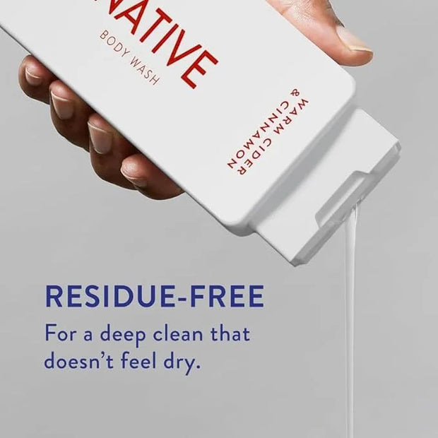 Native Body Wash for Men & Women, Seasonal | Sulfate, Paraben, and Dye Free, with Naturally Derived Clean Ingredients Leav...