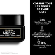 Lierac Eye Cream - Dark Circles Under Eye Treatment - Reduces puffiness and bags - Regard Absolu - 15ml - Product Image