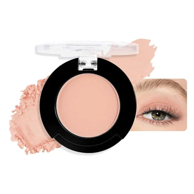 Monochrome Matte Eyeshadow Makeup Palette, Highly Pigmented Nude Eyeshadow Palette, Matte Pressed Powder Eyeshadow Makeup,...