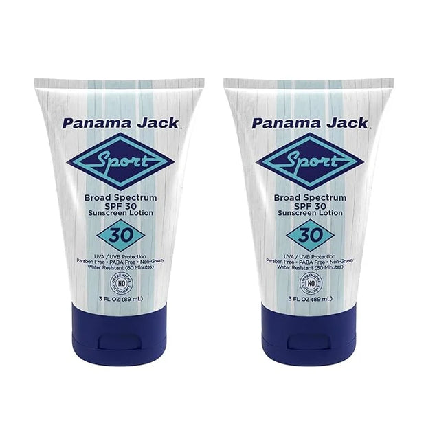 Panama Jack Sport Sunscreen Lotion - Non-Greasy,
