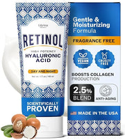 LilyAna Naturals Anti Aging Retinol Face Cream for Women – Wrinkle & Neck Cream for Firming, Retinol Moisturizer for Face ...
