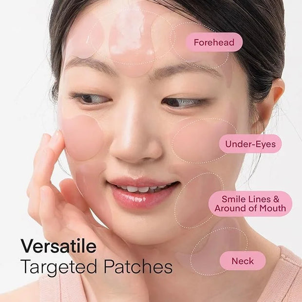Under Eye Patches Korean Skincare: Self Care Kit for Puffy Eyes, Dark Circles, Fine Lines & Wrinkles - 180 Pcs Hydrogel Ey...
