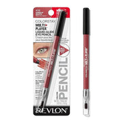 REVLON ColorStay Multiplayer Liquid-Glide Eye Pencil, Multi-Use Eye Makeup With Blending Brush, Blends Then Sets, Creamy T...