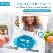 NEWGO Cooling Eye Mask for Puffy Eyes, Cold Eye Mask Eye Ice Pack for After Eyes Surgery, Tension Stress Relief, Itchy Eye...