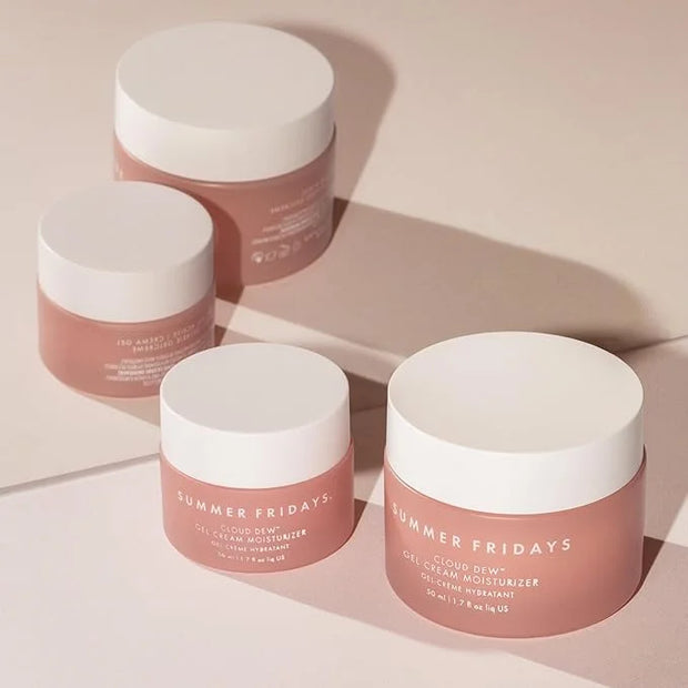 Summer Fridays Cloud Dew Gel Cream Moisturizer - Lightweight Face Moisturizer with Hyaluronic Acid + Ceramides for Skin Pl...