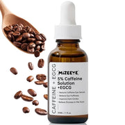 Caffeine Solution 5% + EGCG For Dark Circles & Puffiness, 30ML Anti Aging Under Eye Serum For Eye Bags, Fine Lines, Moistu...