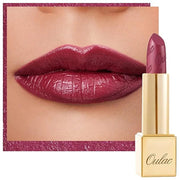 Oulac Burgundy Lipstick for Women with Metallic 3D Shine Lightweight Hydrating Formula, High Impact Lip Color, Vegan Beaut...