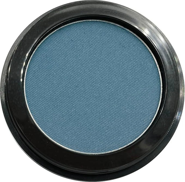 Midnight Matte Deep Navy Blue Pressed Powder Single Vegan Eyeshadow; Talc, Paraben & Cruelty Free - Product Image