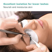 AHIER Eyepads Eyelash Extensions Lint Free, 100 Pairs Set Eye Pads for Lash Extensions, Hydrogel Eye Patch DIY False Eyela...