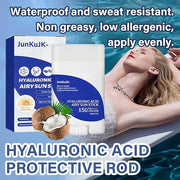 Hyaluronic Acid Face Sunscreen Stick SPF 50 + PA++++,Non-Greasy Sunstick Roll on Sunscreen Face Stick,Moisturizing Sun Scr...