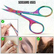 Nail scissors, toenail eyebrow mustache