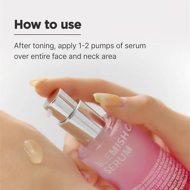 ISOI Blemish Care Up Serum Gift Set, Korean Skin Care for Hydration & Radiance – Full Size or 5-Step Travel Kit Options (5...