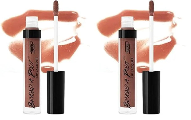 Black Radiance Beyond A Pout Lip Lacquer Lip Gloss, Extra Hot (Pack of 2) - Product Image