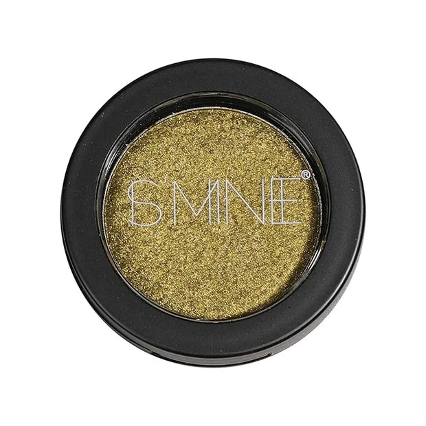 ISMINE Single Eyeshadow Powder Palette Shimmer Gold, High Pigment, Longwear Single Gold Eye Makeup for Day & Night (#16) -...