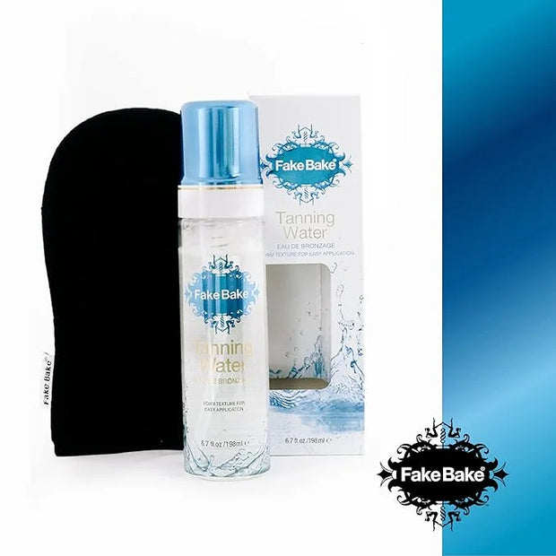 Fake Bake Tanning Water Self Tanner Instant Glow with Hydrating Passion Flower Rejuvenation - Natural Looking Sunless Bron...