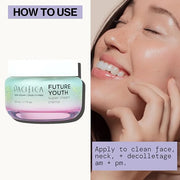 Pacifica Future Youth Super Cream – Daily Anti-Aging Moisturizer for All Skin Types, Lightweight Hydration with Advanced P...
