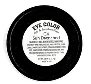 Sun Drenched Cinnamon Chocolate Brown Bronze Almond Gold Shimmer Pressed Powder Single Eyeshadow; Talc, Paraben & Cruelty ...