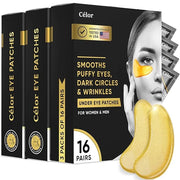 CÉLOR Under Eye Patches for Puffy Eyes and Dark Circles (48 Pairs) with Amino Acid & Collagen - Under Eye Masks Great for ...