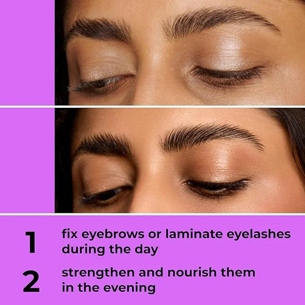 Lamination Clear Brow and Lash Gel - Megafixing Eyebrow Glue, Eyebrow Gel, Waterproof & Sweat-Proof Clear Mascara, Setting...