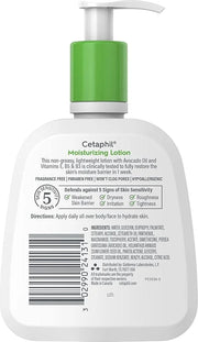 Cetaphil Face & Body Moisturizer, Hydrating Moisturizing Lotion for All Skin Types, Suitable for Sensitive Skin, NEW 4 oz ...