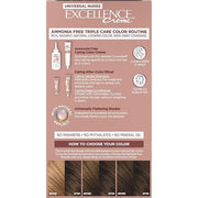L’Oreal Paris Excellence Universal Nudes Permanent Hair Color, Ammonia Free Hair Dye for Gray Hair Coverage, 5N Natural Br...