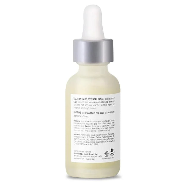 Valjean Labs DePuff Eye Serum | Caffeine + Collagen | Helps to Reduce Under Eye Puffiness and Combat Signs of Aging | Para...