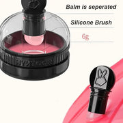 1 PC Macaron Canned Lip Essence High Glossy Lip Jelly, Mirror Effect Lip Glaze Mirror Effect Lip Balm, Moisturizing & Plum...