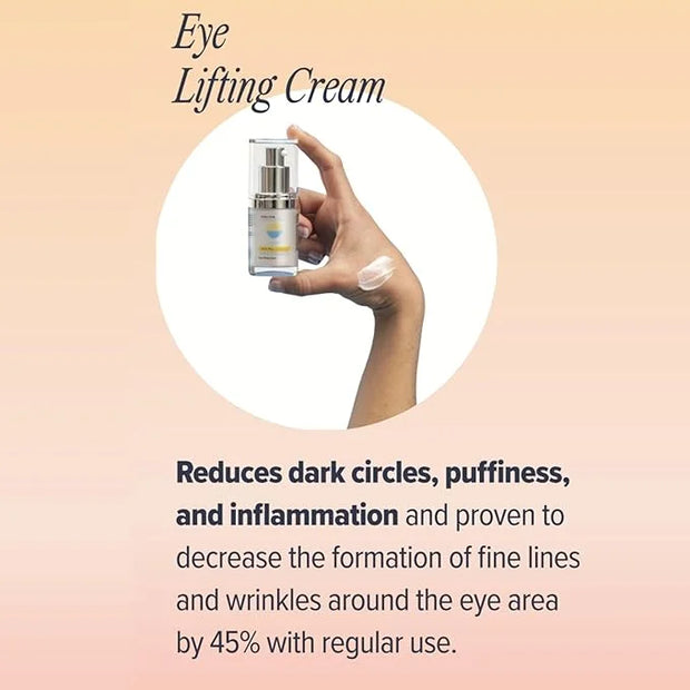 SUNNIE The Illuminator Eye Lifting Cream - Dark Circle and Puffiness Treatment, Wrinkle and Brightening Eye Cream - Anti A...