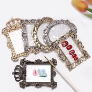 2pcs Resin Nail Art Palette, Nail Art Painting