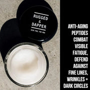 RUGGED & DAPPER Premium Men's Eye Cream | Age Defense for Dark Circles, Wrinkles & Puffy Eyes | Unscented | Hyaluronic Aci...