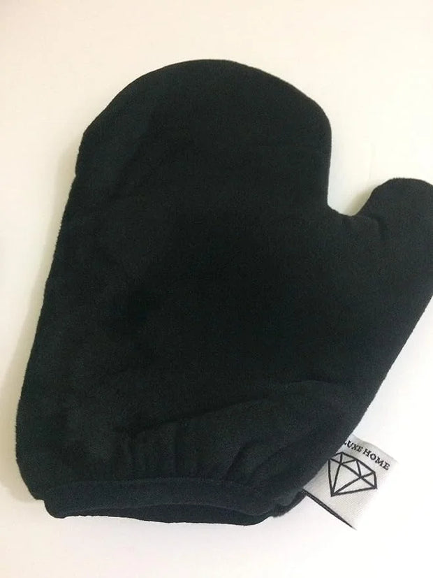 3-Pack Self Tanning Mitts Applicators Tanning Mitts Self Tanning Velvet Microfiber Applicator Mitts w/Non-Slip Elastic Wri...