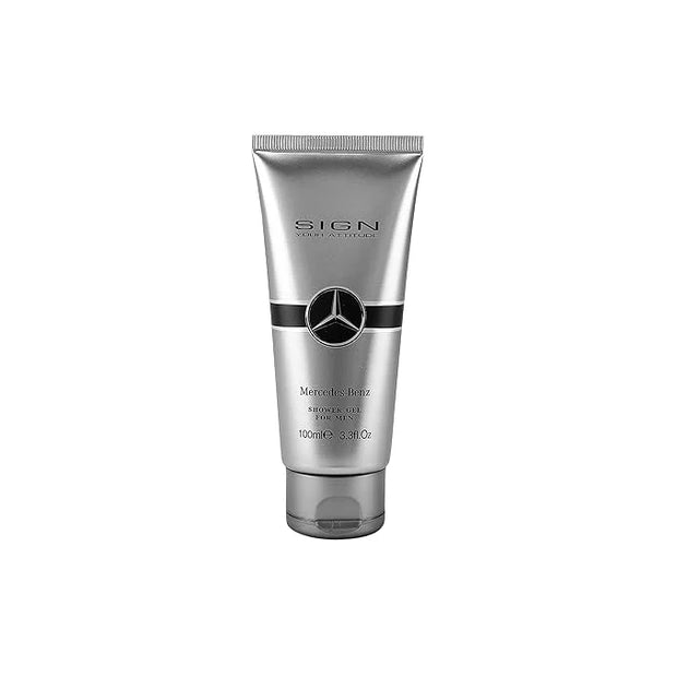 Mercedes-Benz Sign Your Attitude Giftset - Mens Cologne Set - Eau de Toilette Cologne for Men - Mens Body Wash - Bergamot,...