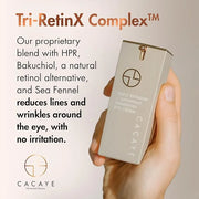 CACAYE Triple Retinoid Eye Cream for Anti Aging 0.5 fl oz - Natural Retinol Alternative Under Eye Cream for Wrinkles, Fine...
