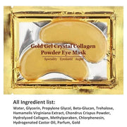 Under Eye Patches - 30 Pairs 24K Gold Moisturizing Under Eye Mask, Anti Aging Collagen Eye Masks Skincare Eye Patches for ...