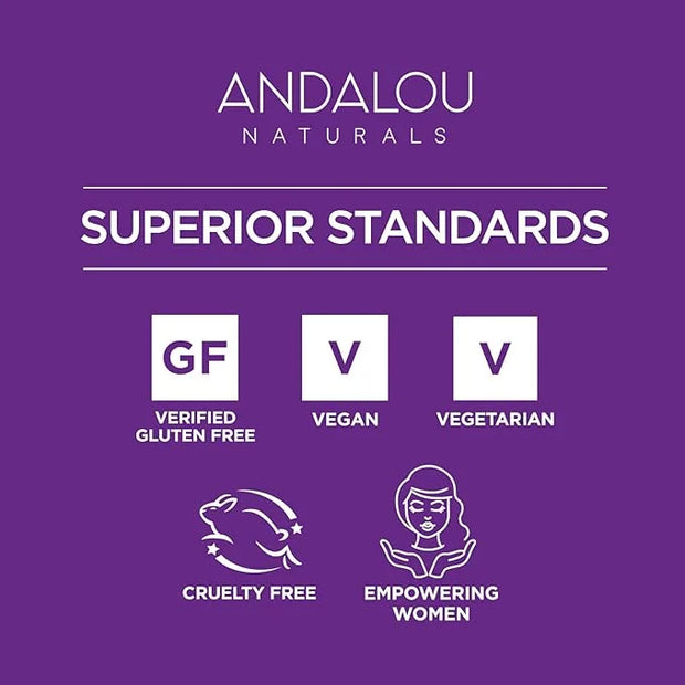 Andalou Naturals Ultra Sheer Daily Defense Facial Lotion, SPF 18, 2.7 oz, with Resveratrol CoQ10 and Antioxidants, Lightwe...