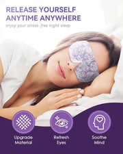 30 Packs Lavender Steam Eye Mask - Heated Eye Mask for Dark Circles and Puffiness Warm Eye Mask for Dry Eye Mask Relief Ey...